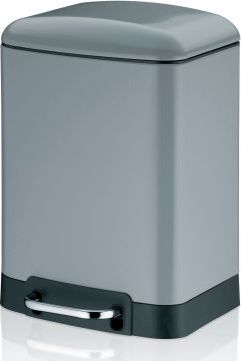 Kosz na śmieci Kela na pedał szary (KE-22997)