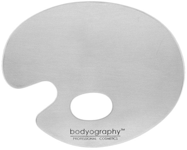 Paletė makiažo priemonių maišymui, metalinė BDPS04