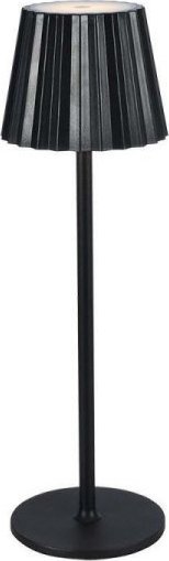 Lampka biurkowa V-TAC Lampka Biurkowa Nocna V-TAC 4W LED 37cm Ładowanie USB Ściemnianie Czarna VT-1028 3000K-6000K 150lm