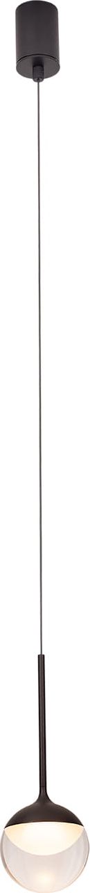 Lampa wisząca MAXlight Nowoczesna lampa sufitowa LED czarna Maxlight ZOOM P0416