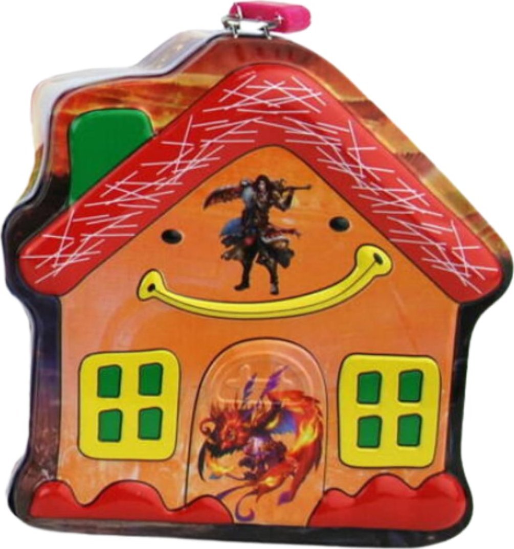 Dromader SKARBONKA METALOWA DOMEK 1 SZT.