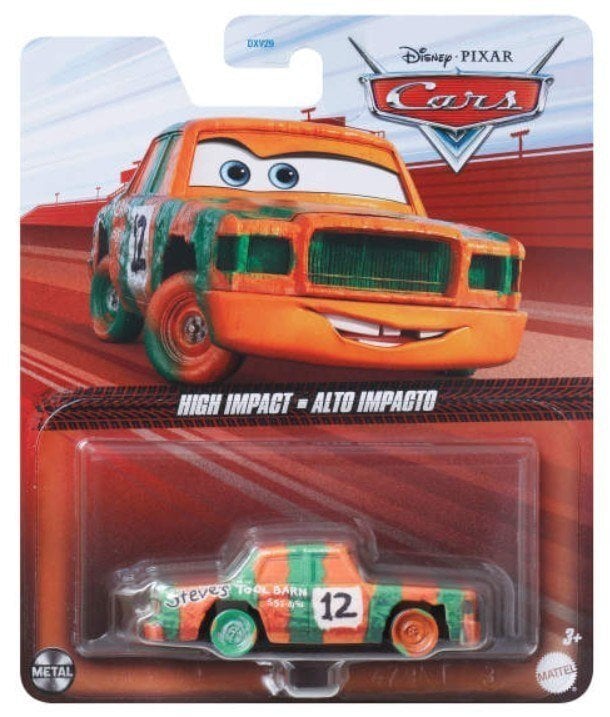 Pojazd Cars DC HIGH IMPACT C3 Mattel