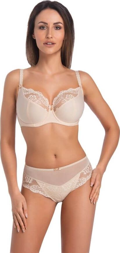 Teyli Biustonosz miękki Exclusive beżowy Beżowy 75G