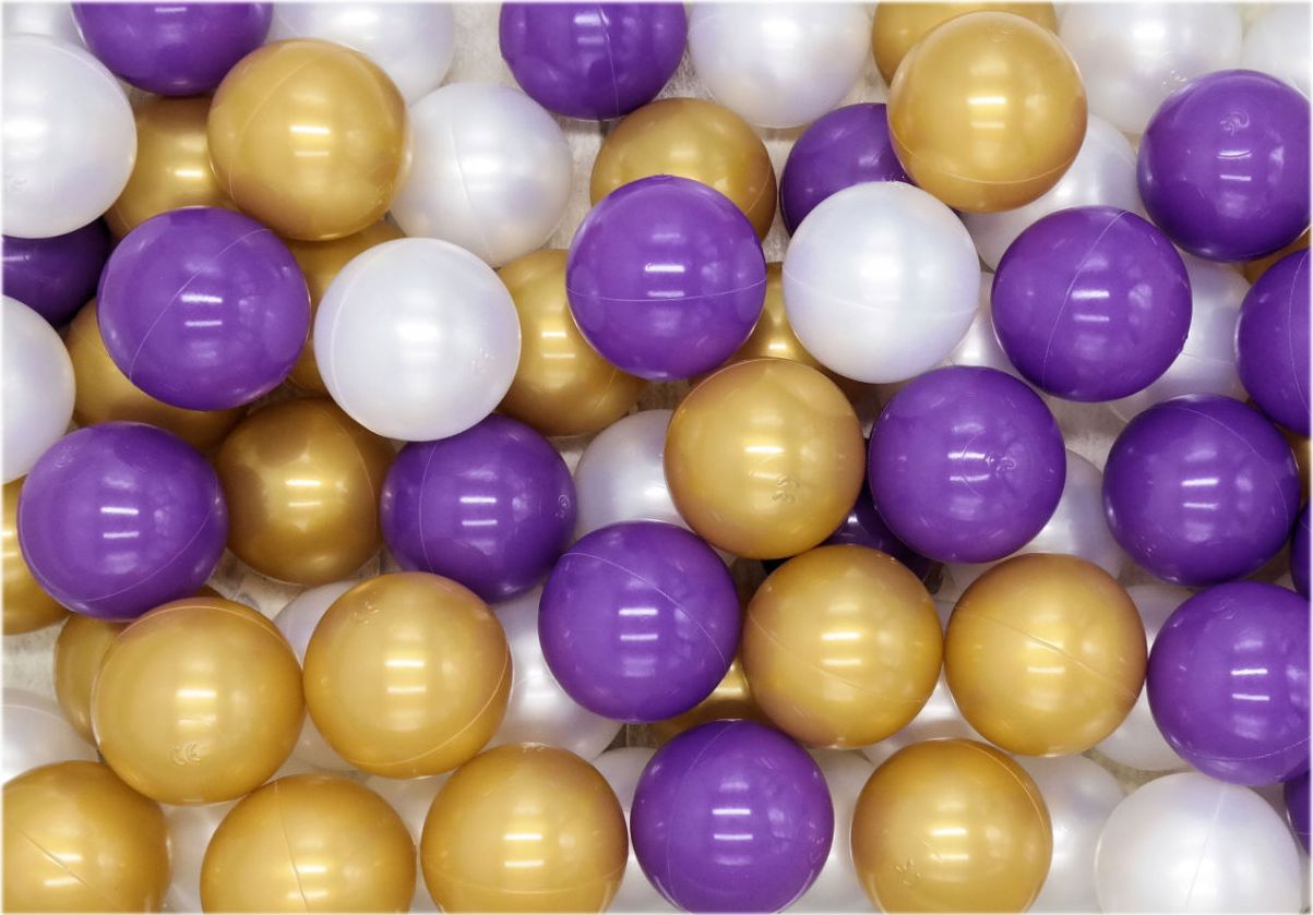 Coil COIL Kolorowe piłki piłeczki 7cm do suchego basenu 100szt C0003