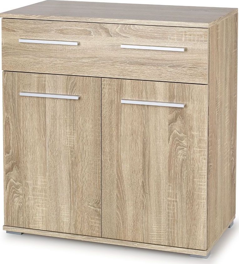 Elior Minimalistyczna komoda Lines C6 - dąb sonoma