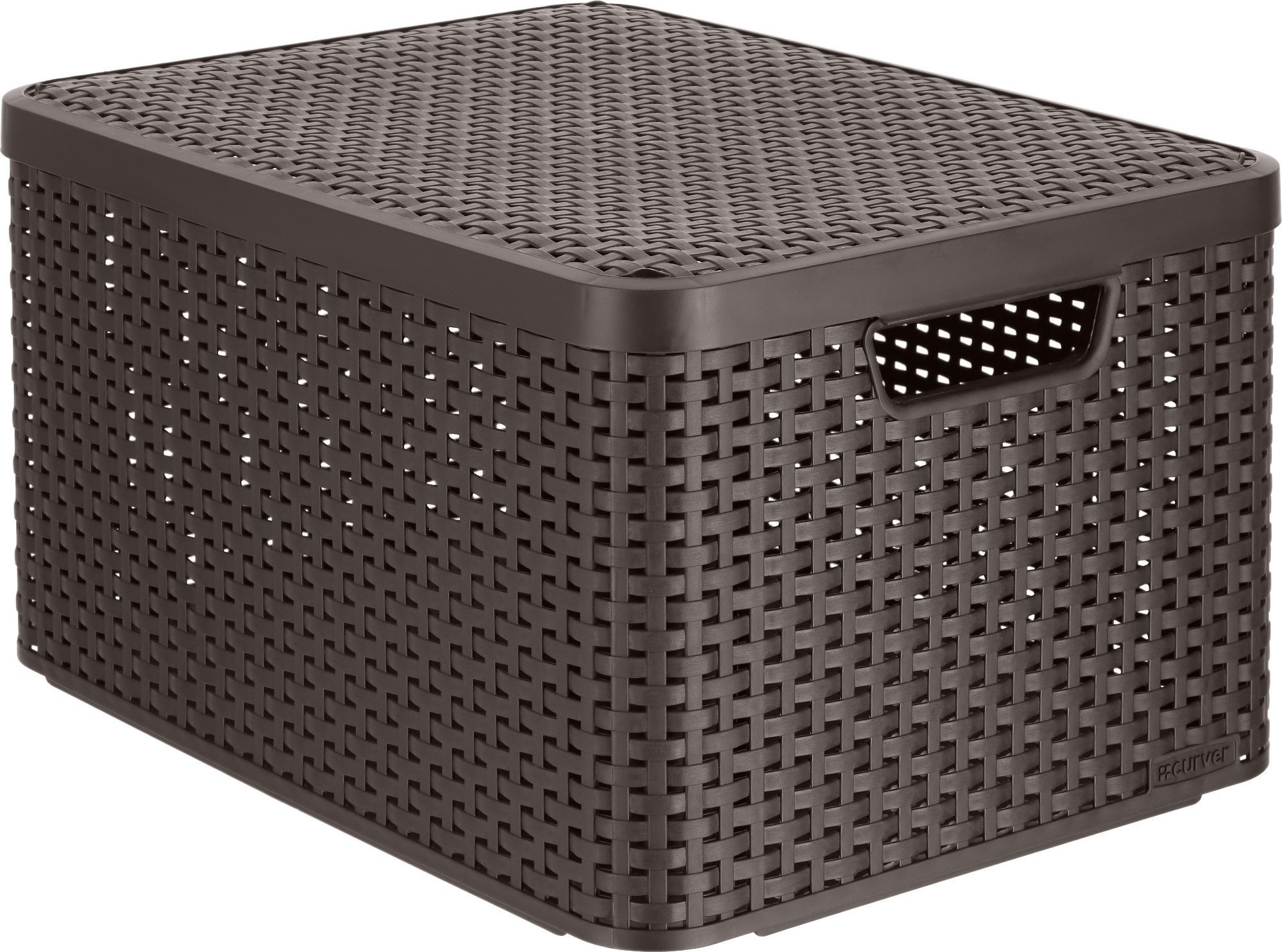 Kadax Curver Pojemnik Plastikowy Z Pokrywką Organizer