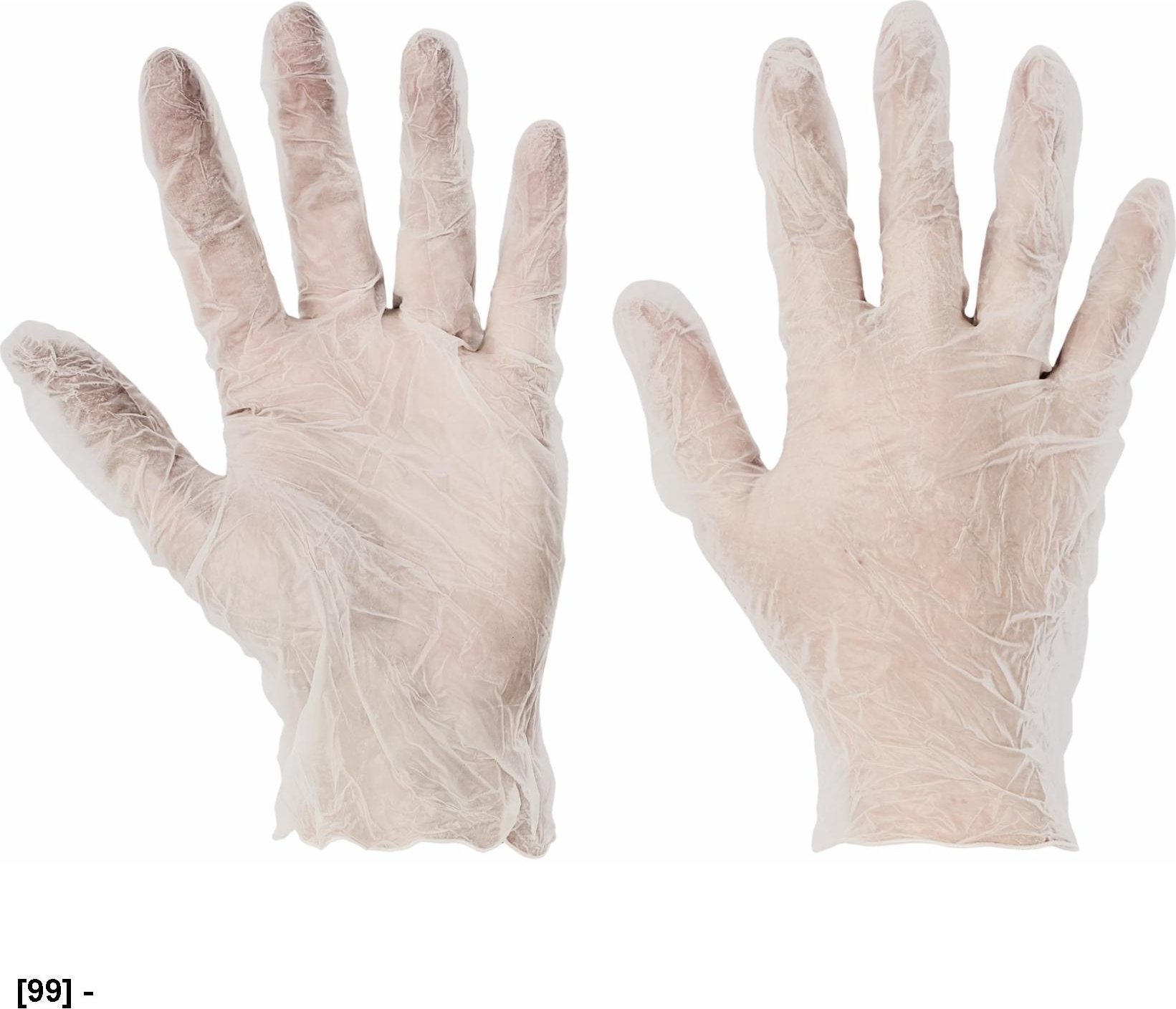 CERVA BOORNE NIEPUDROWANE - rękawice winylowe 8