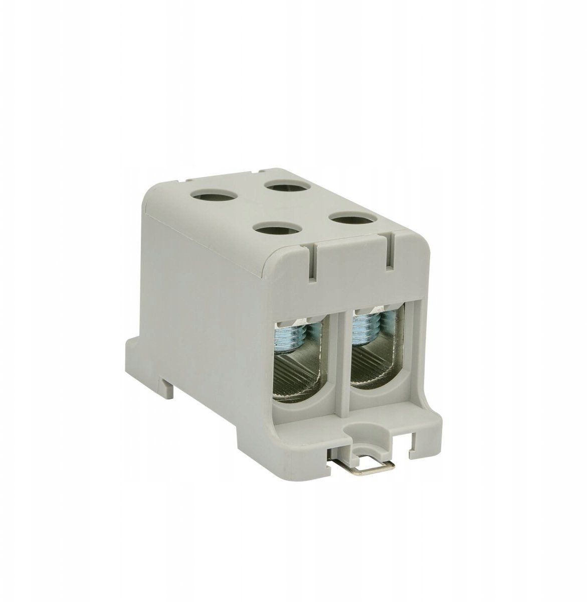 Elektro-Plast Blok rozdzielacz odgałęźny 2x1-biegun AL/CU 16-95mm2 szary montaż płaski i na szynę TH WLZ35/2x95/s 48.296