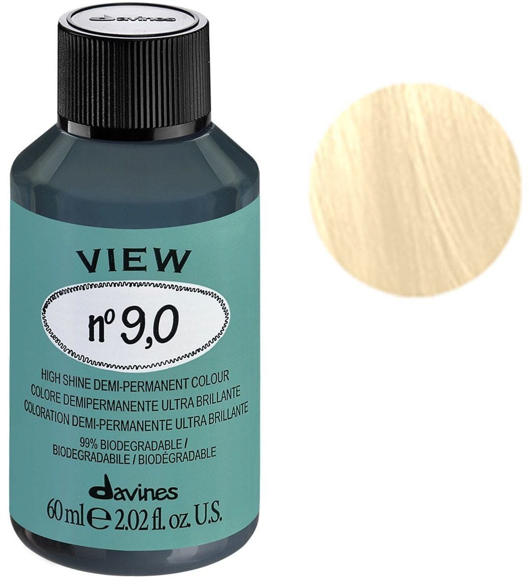 Davines, View, Demi-Permanent Hair Dye, 9.0 , 60 ml For Women