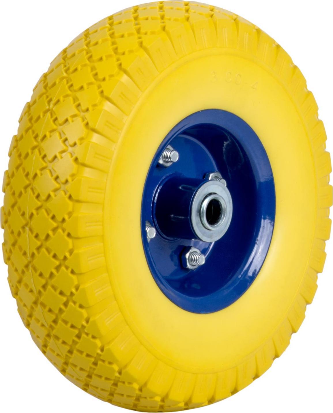 Humberg Koło do taczki bezdętkowe 3.00-4 zółto-niebieskie