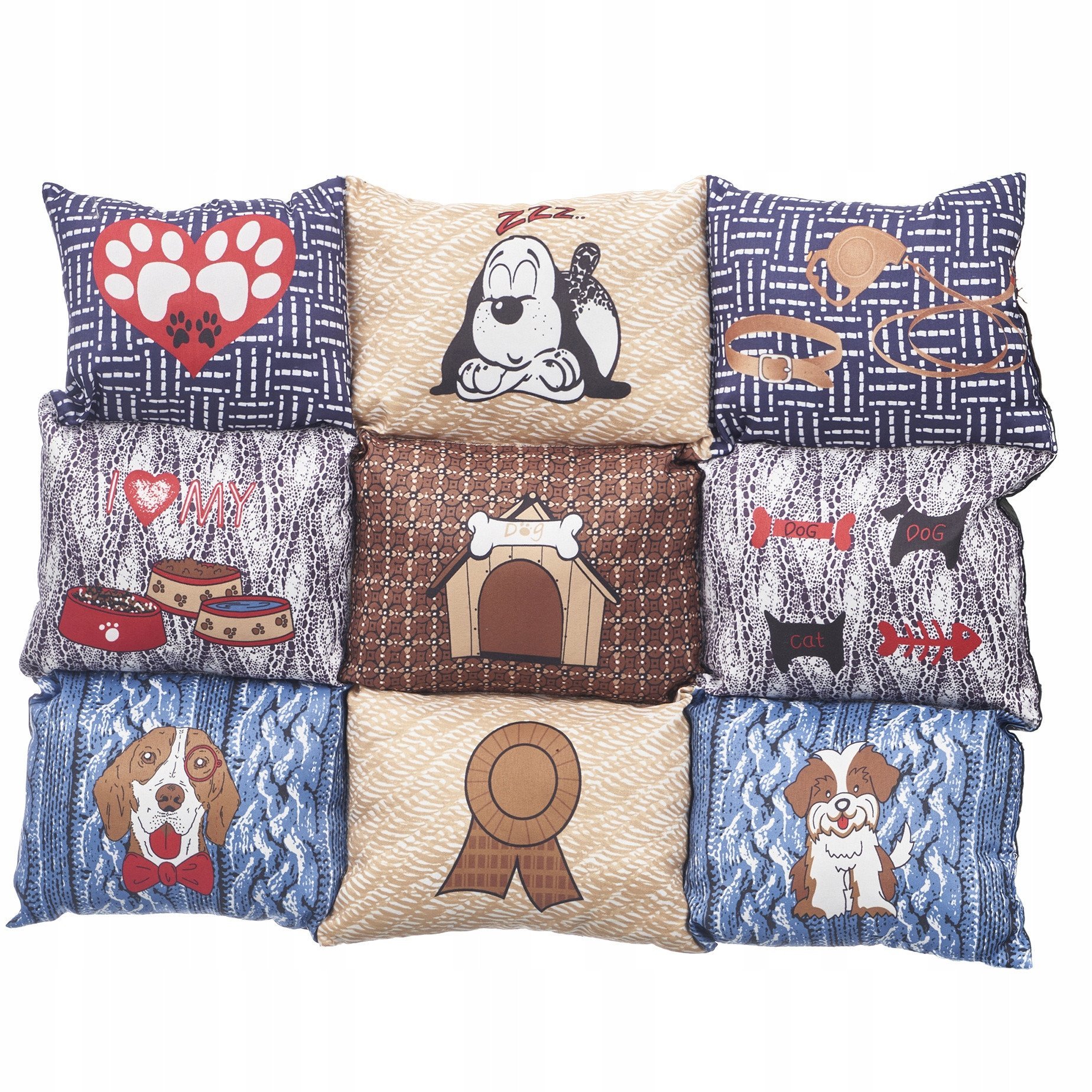 Legowisko dla psa, z antypoślizgowym spodem, 58 x 80 cm