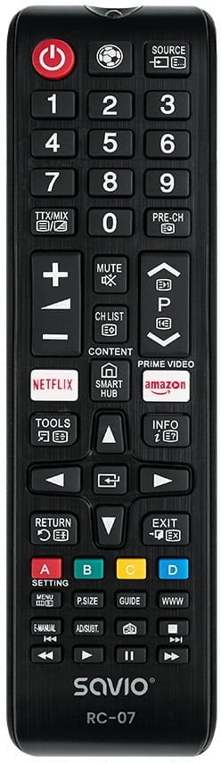 Pilot RTV Savio RC-07 do TV Samsung