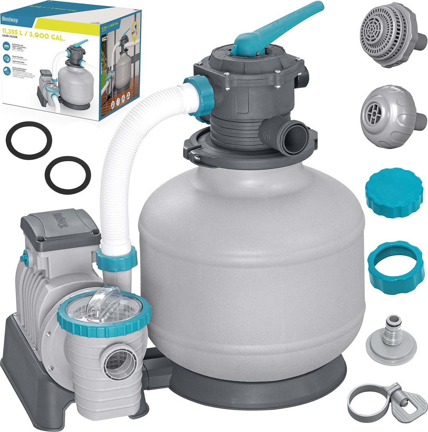 Bestway Pompa Piaskowa 11355l/h