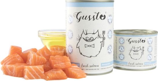 GUSSTO Fresh Salmon puszka z łososiem 375g