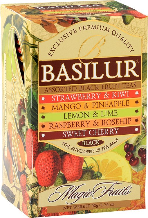 Basilur Herbata czarna owoce Basilur Assorted Magic Fruits