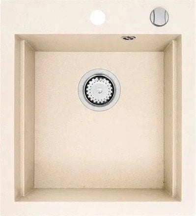 Zlew SIROS (47x51,5) 1B, wanilia
