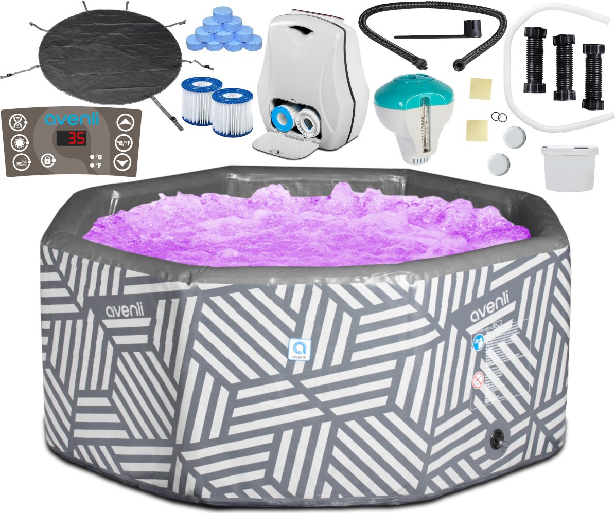 SPA ogrodowe Avenli Dmuchane Basen Ogrodowy Victory 5 Osób 40c