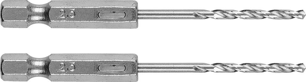 Wiertło Graphite Wiertło do metalu Hex 2.5 mm, 2 szt.