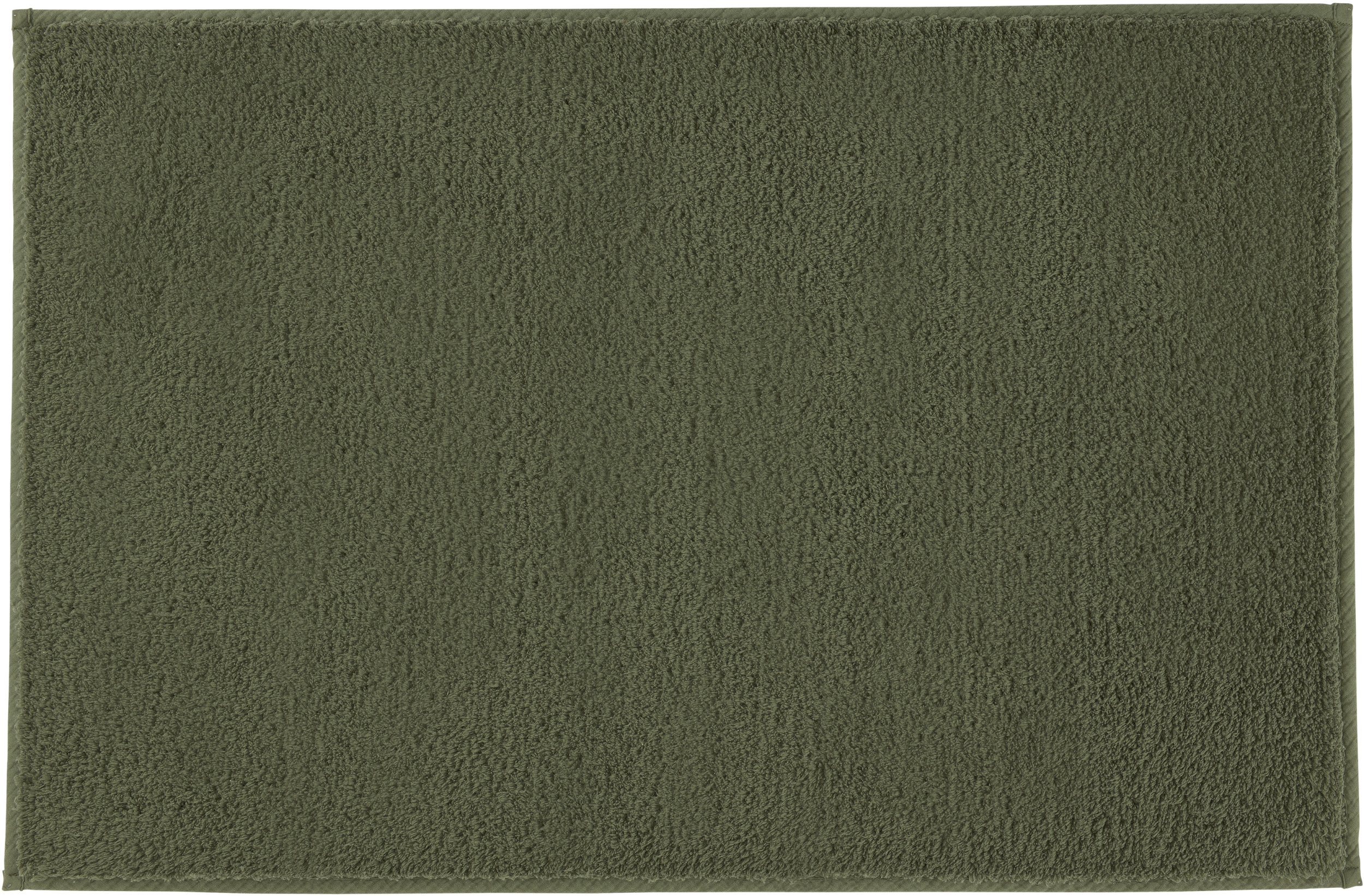 KLEINE WOLKE Kansas Dywan kapielowy OliGreen 60x90