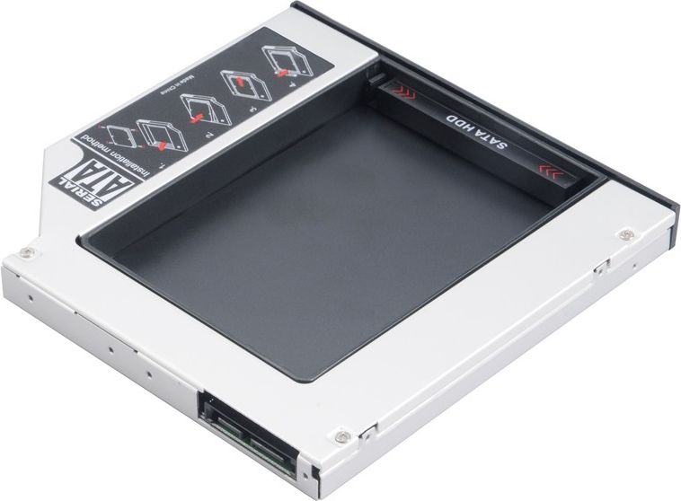 Kieszeń Akasa 2.5" SATA ODD N.Stor S12 (AK-OA2SSA-BKV2)