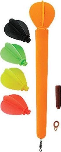 Jaxon Marker,bojka karpiowa Jaxon z wymiennymi lotkami uniw