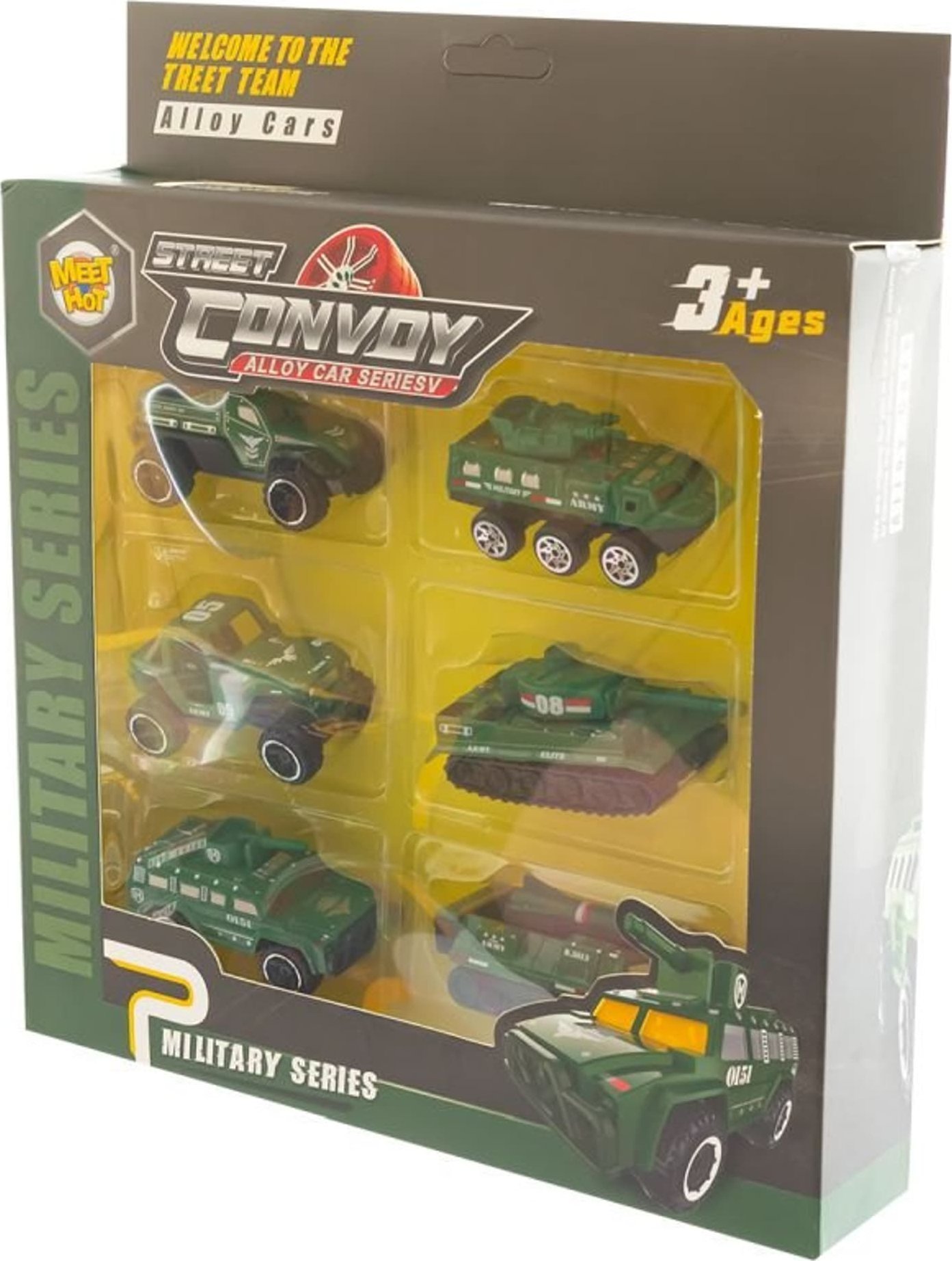 Zestaw samochodzików