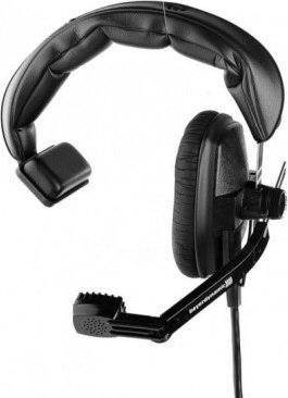 Słuchawki Beyerdynamic DT 108 200/ 50/black Zestaw nagłowny z pojedynczą słuchawką, czarny, bez kabla