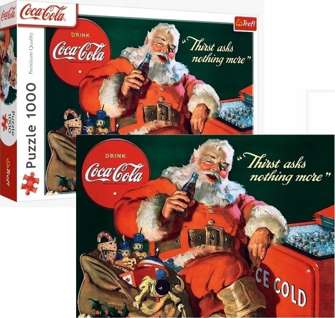 Trefl PUZZLE 1000 Coca-Cola Prezenty od Mikołaja 10921