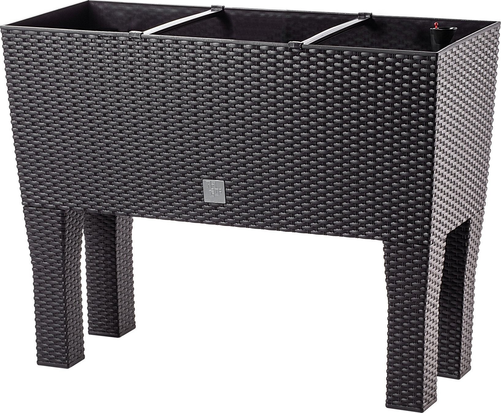 Kadax KADAX Doniczka Donica Na Nóżkach 60cm Wkład Brąz