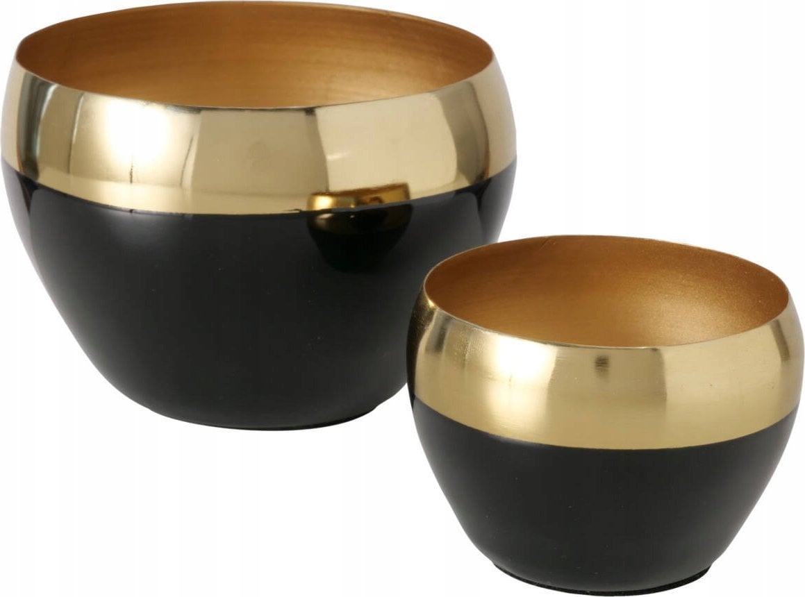 Boltze Świeczniki metalowe na tealight MALVA, Ø 8-12 cm