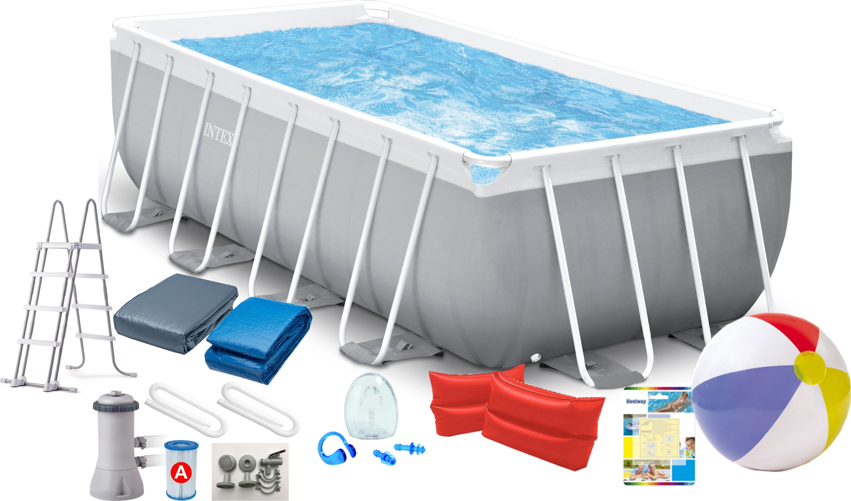 Intex Basen stelażowy 400x200cm 13w1 (26790)