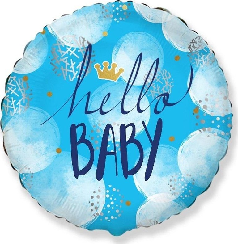 GoDan Balon foliowy Hello Baby Boy FX 46cm