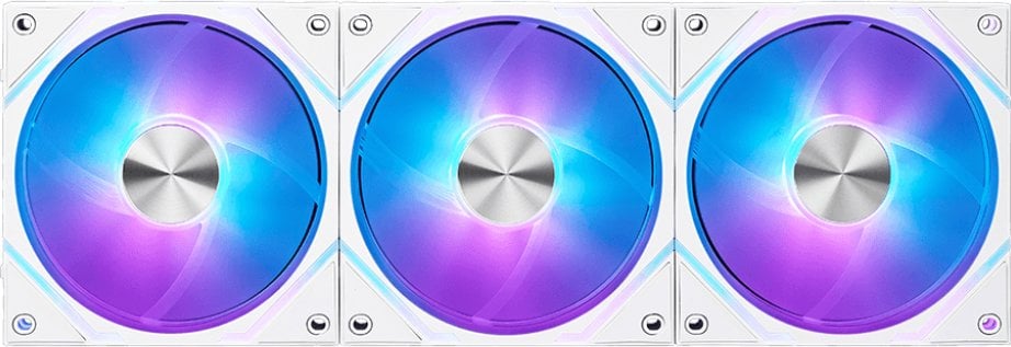 MSI MPG EZ120 ARGB WHITE-3W system chłodzenia komputerów Obudowa komputera Wentylator 12 cm Biały