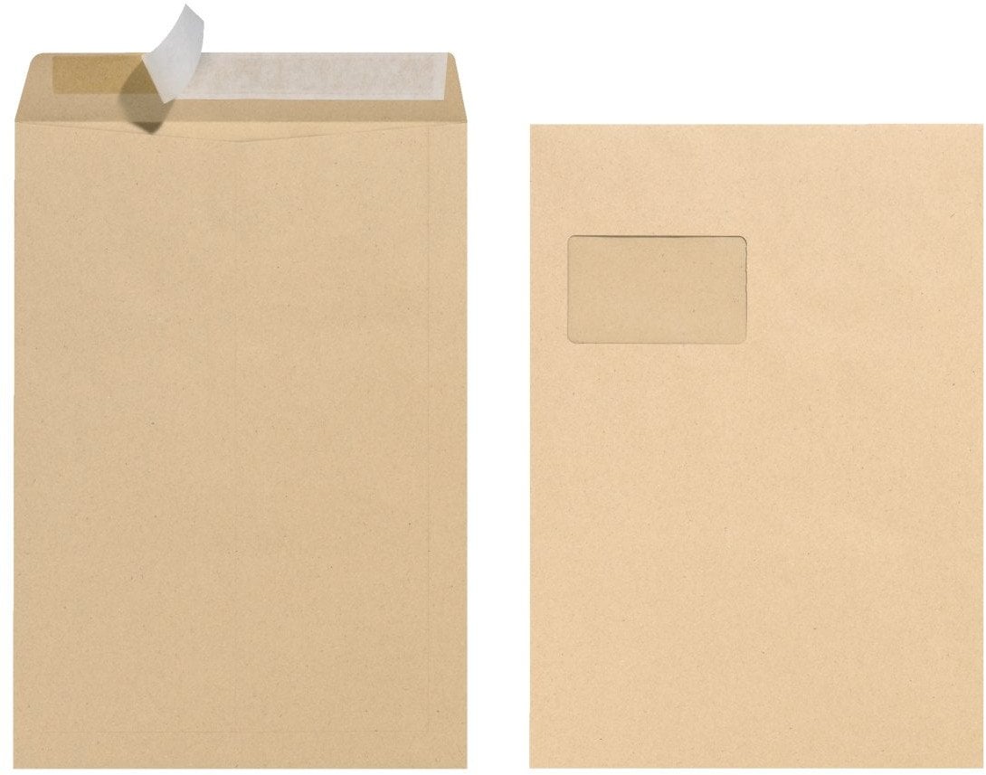 Herlitz 10900769 koperta C4 (229 x 324 mm) Brązowy 10 szt.