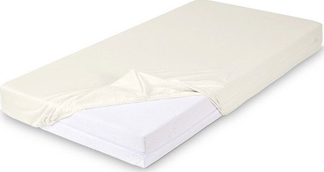 Multitex Prześcieradło Gumka Bambusowe Bambus Krem 70x140