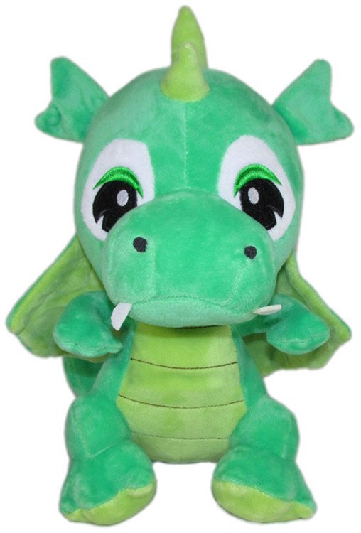 Maskotka Dino jasno zielony 19cm 163493