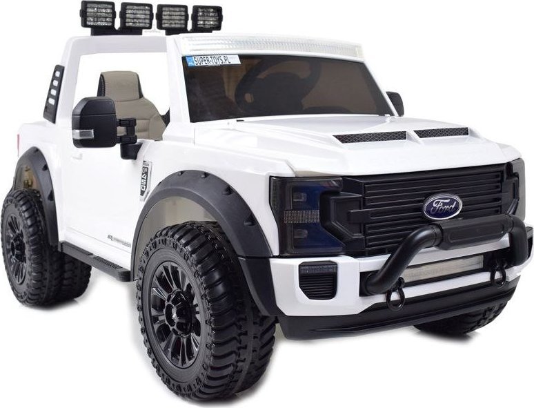Import SUPER-TOYS AUTO NA AKUMULATOR ORYGINALNY FORD SUPER DUTY 4X4, WALIZKA, KLIMA, PRZESUWANE SIEDZENIE/SX2088