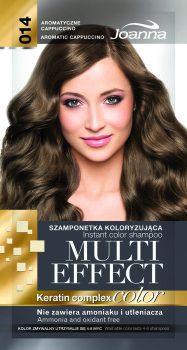 Joanna Multi Effect Color Keratin Complex Szamponetka 14 Aromatyczne Cappuccino 35 g