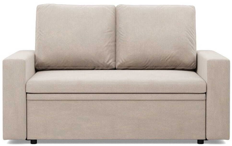 Adams Group Sofa dwuosobowy BLOM velvet, 148x87x90 cm, beżowy