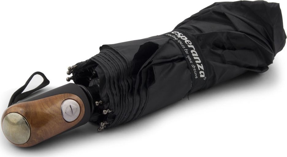 Esperanza Parasol automatyczny składany i zamykany - Milan - czarny