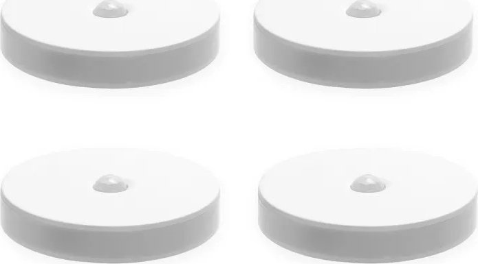 Lampka wtykowa do gniazdka Aigostar Lampki nocne z czujnikiem LED 4 sztuki Lampka nocna z czujnikiem LED