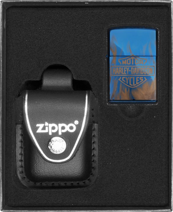 Zestaw ZIPPO Zapalniczka HARLEY DAVIDSON DESIGN Prezentowy No3