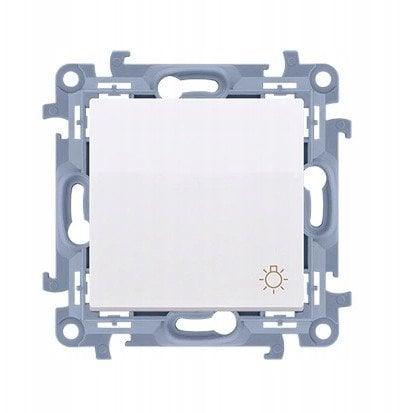 Przycisk światło szybkozłączka Kontakt-Simon 10 CS1C.01/11 biały