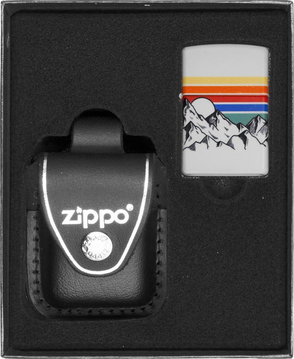 Zestaw ZIPPO Zapalniczka MOUNTAIN Prezentowy No3