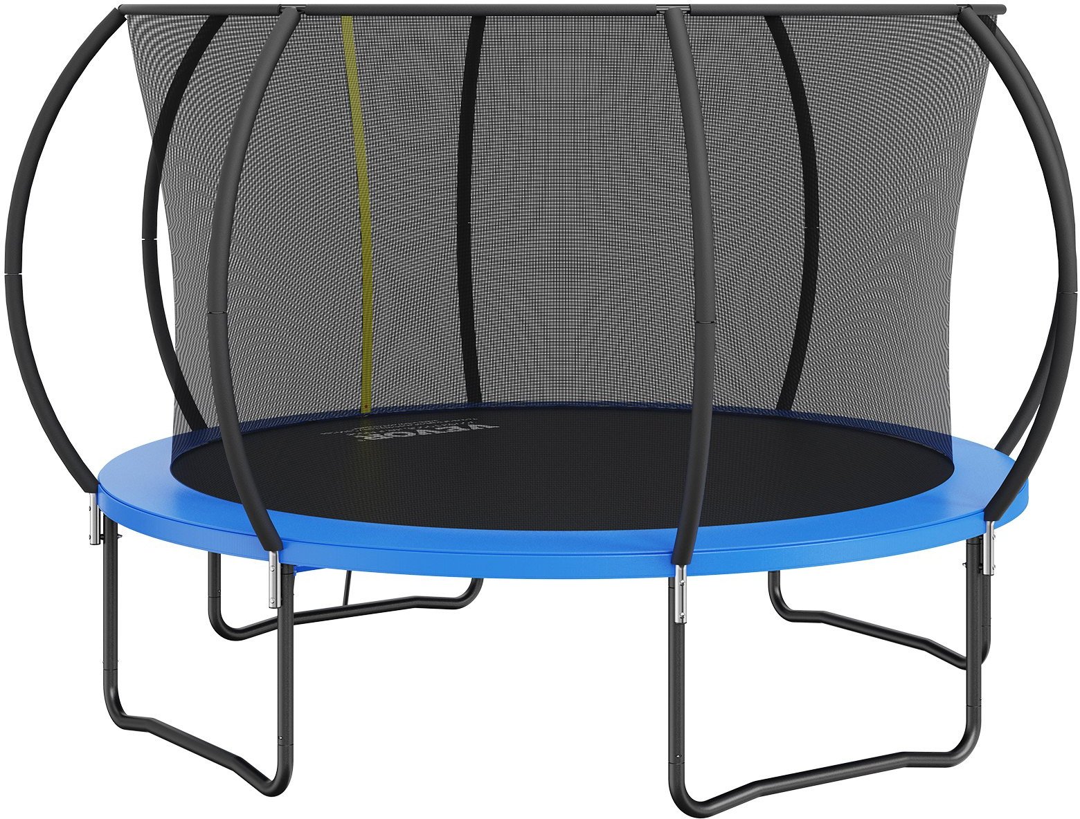 Trampolina ogrodowa z siatką wewnętrzną dla dzieci 442 cm