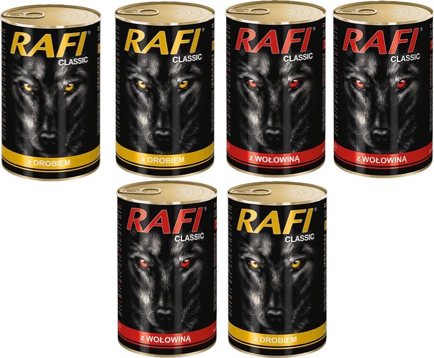 Dolina Noteci Rafi Classic MIX SMAKÓW w Sosie 6x1240g