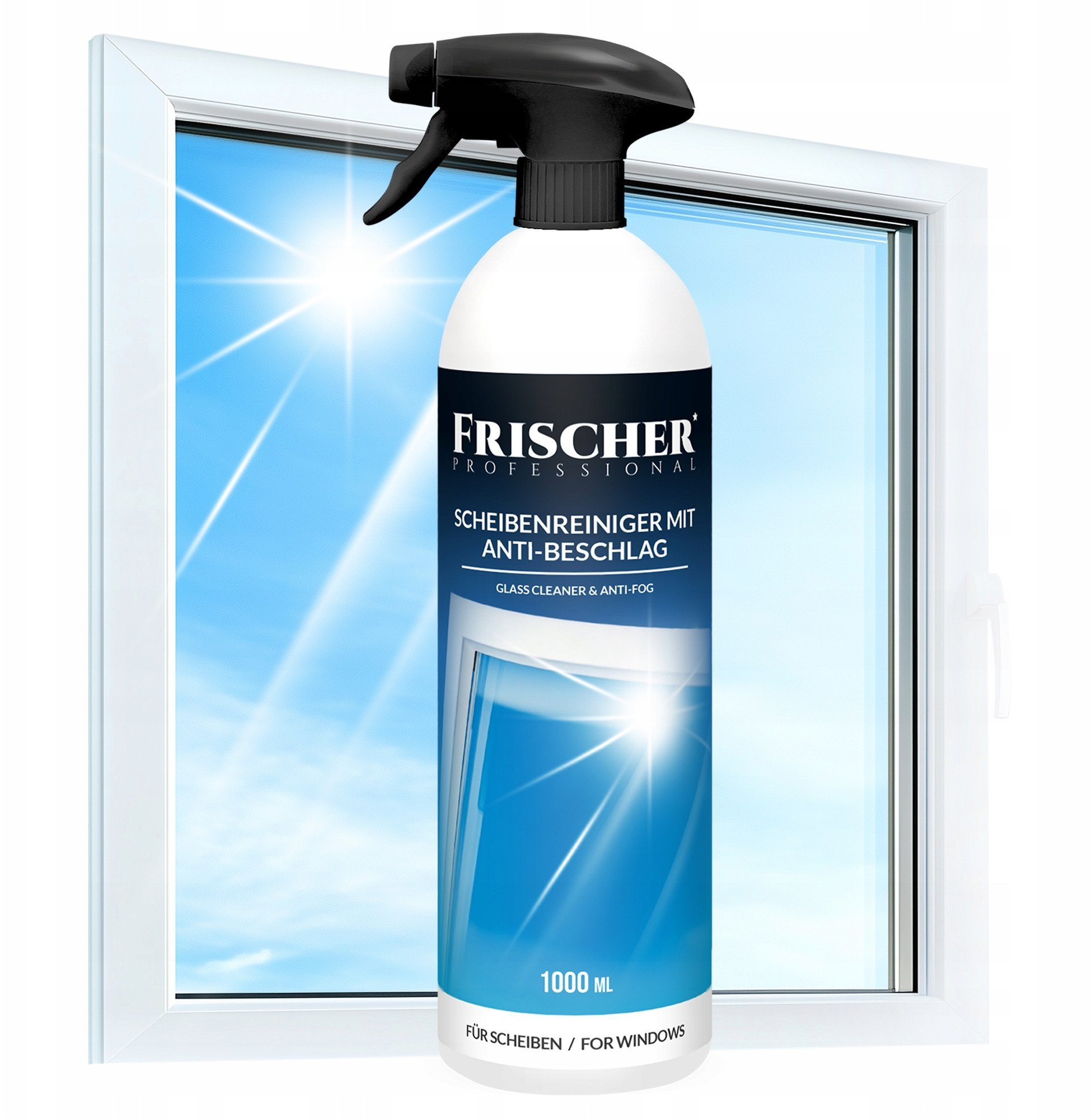 Płyn do mycia szyb Frischer z funkcją antypary 1l