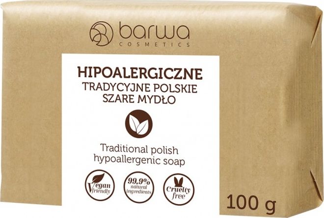 Barwa Mydło w kostce szare 100g