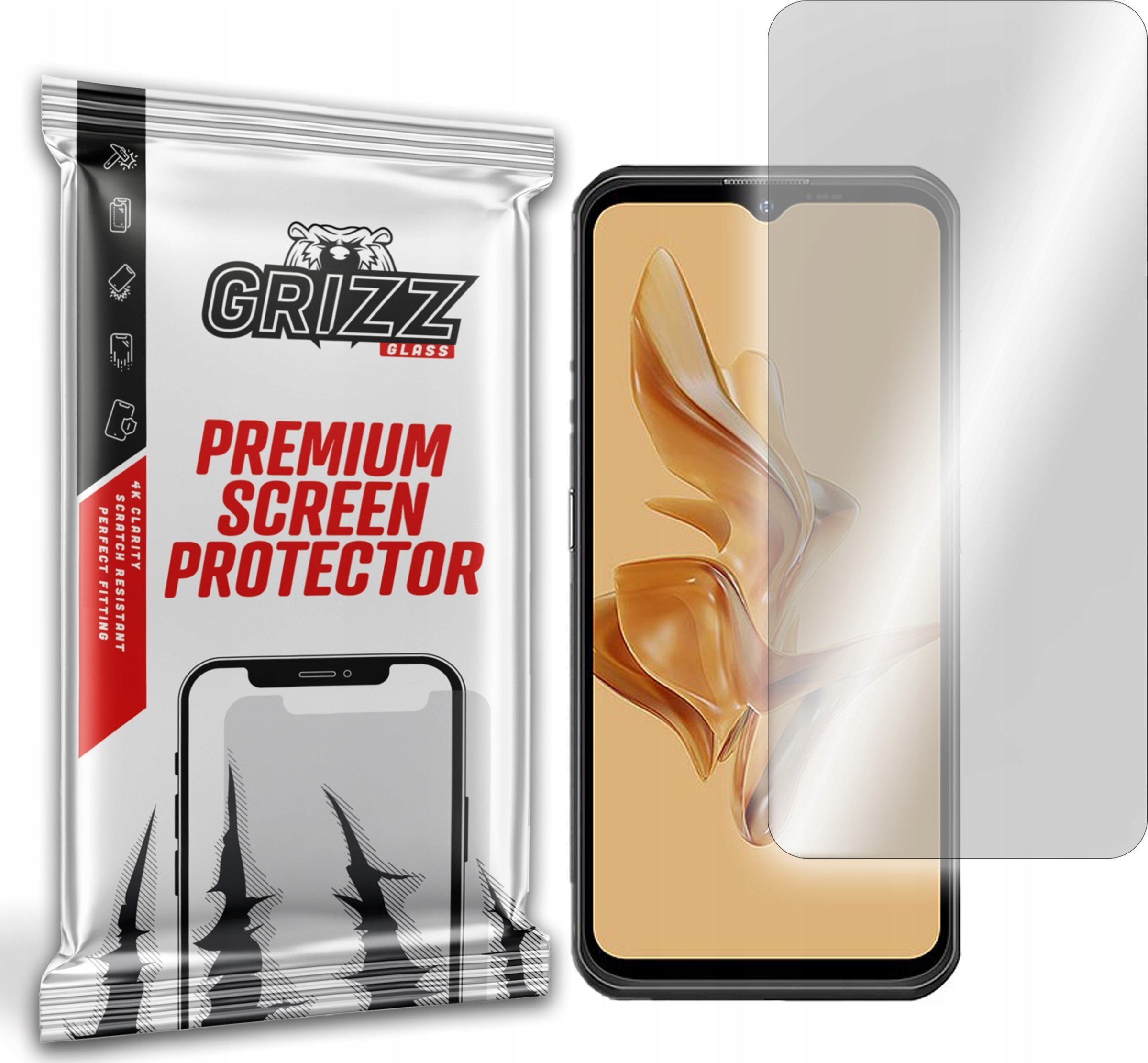 GrizzGlass Szkło hybrydowe Grizz Ulefone Armor 17 Pro