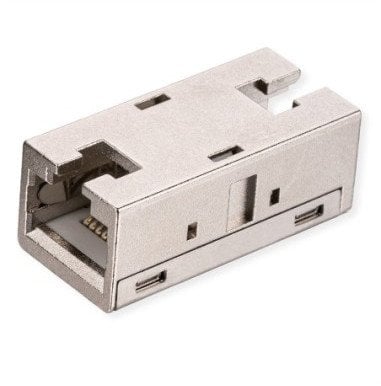 Łącznik modułowy RJ-45 ROLINE, Cat. 6A (klasa EA), ekranowany, metalowa obudowa